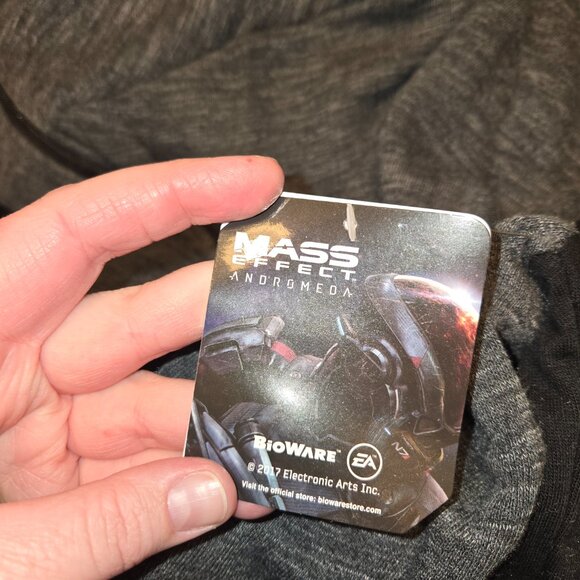 Mass Effect: Andromeda Logo ANGL Hoodie RARE - Women's L - Picture 9 of 14